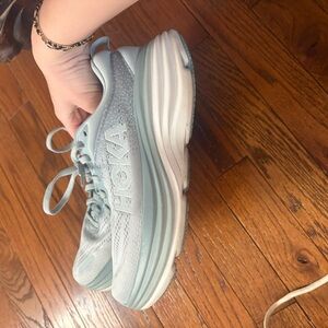 Hoka Women's Sky Blue Athletic Shoes